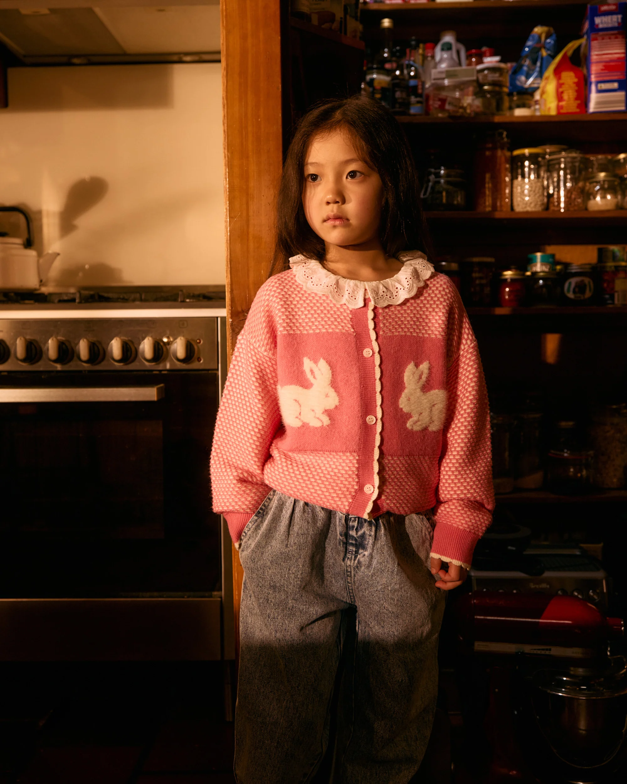 Bunny Knit Cardigan - Image 3