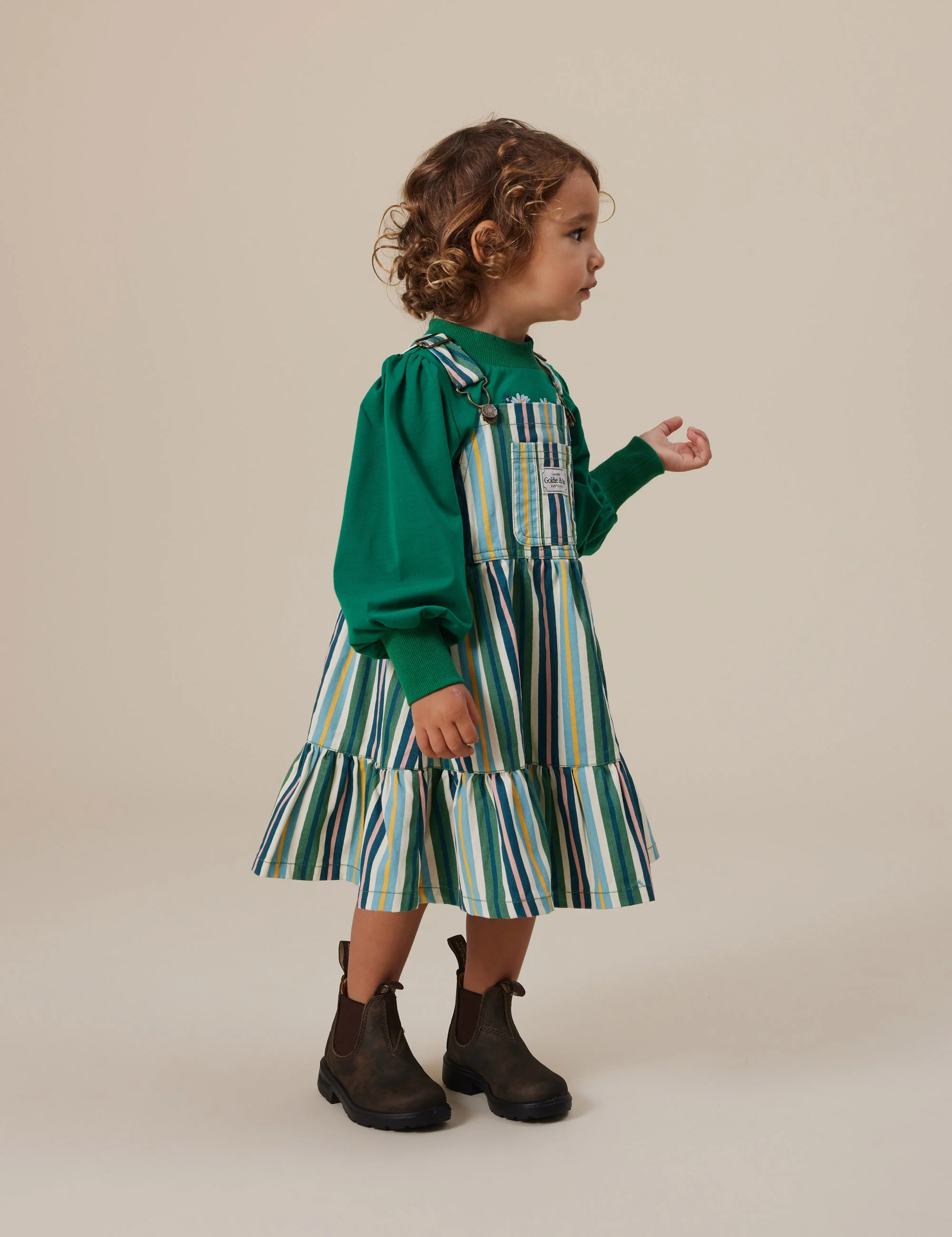Goldie + Ace Eden Embroidered Puff Sleeve Top - Image 2