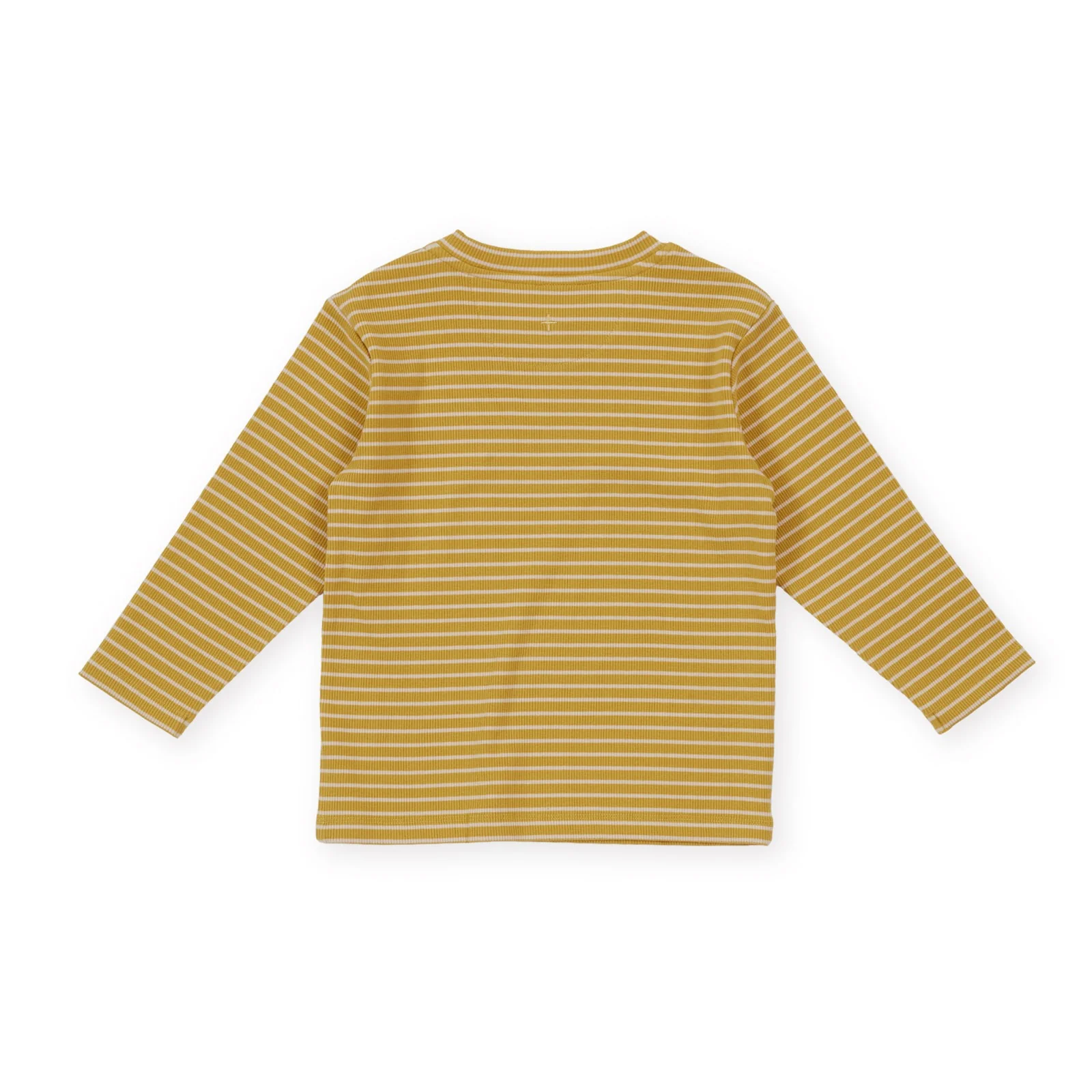 Essential Stripe Rib Top Yellow - Image 8