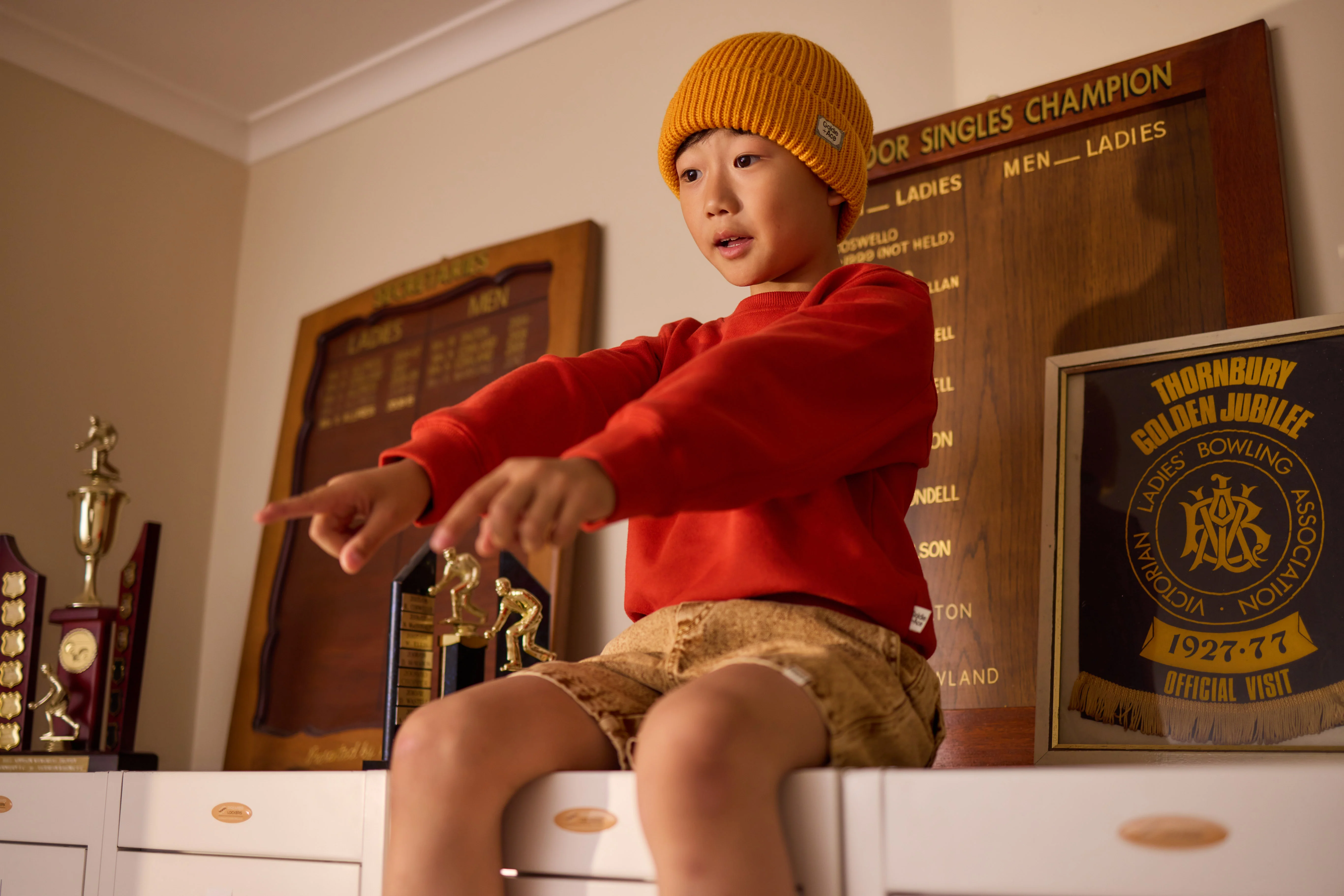 Goldie + Ace Goldie Crew Embroidered Sweater - Image 2