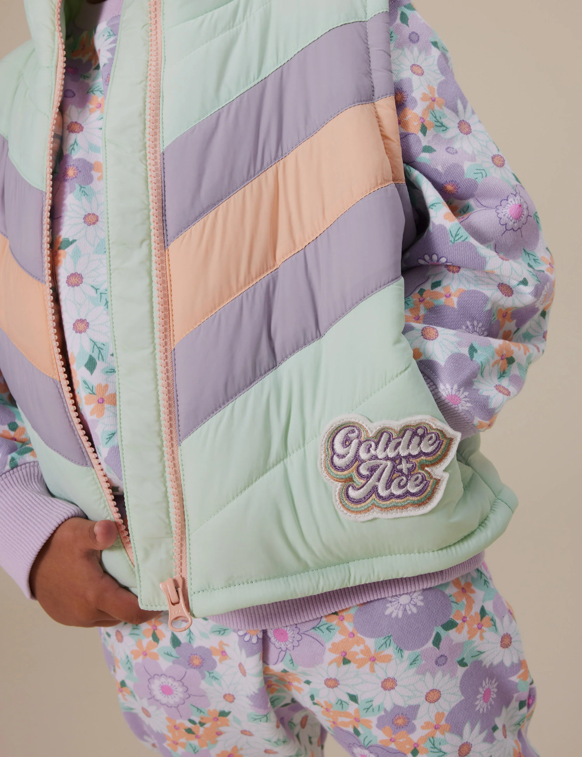 Goldie + Ace Panelled Vest - Image 7