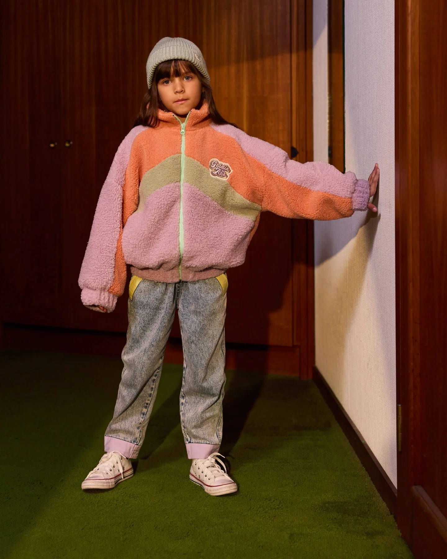 Pastel Pop Nora Denim Pant - Light Denim - Image 5