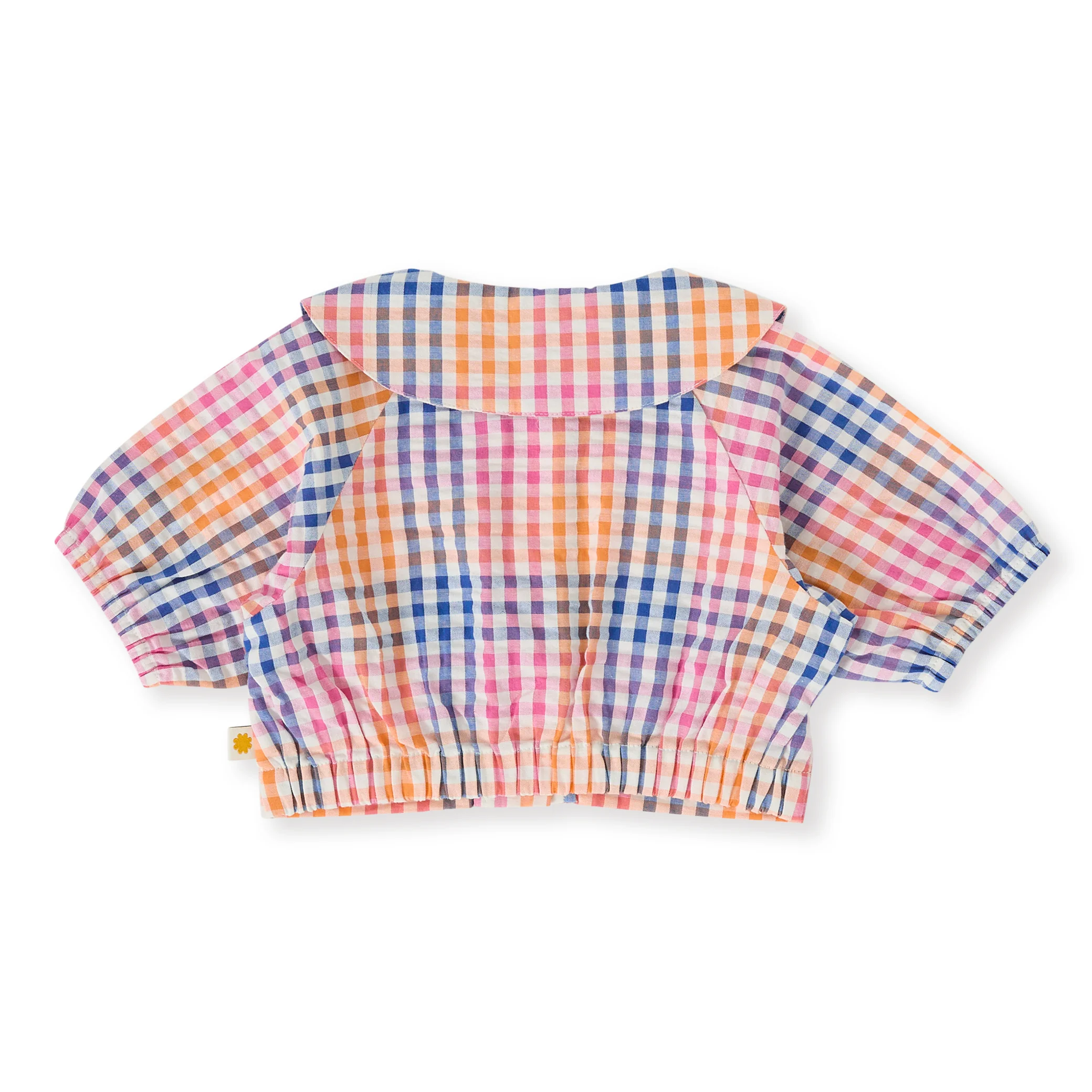 Goldie + Ace Rainbow Gingham Beatrice Blouse - Multi - Image 6