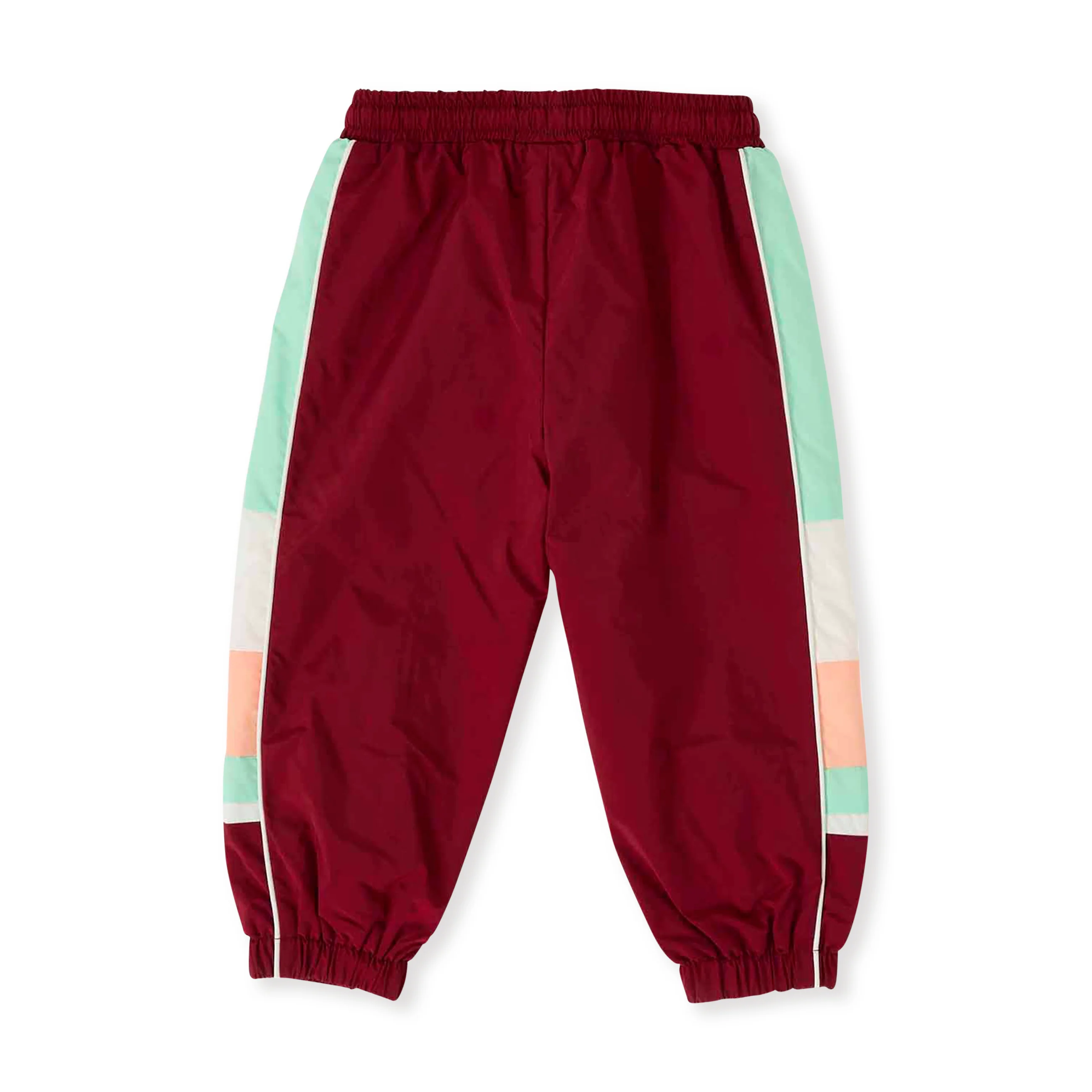 Retro Sporty Pants - Brick/Peapod - Image 5