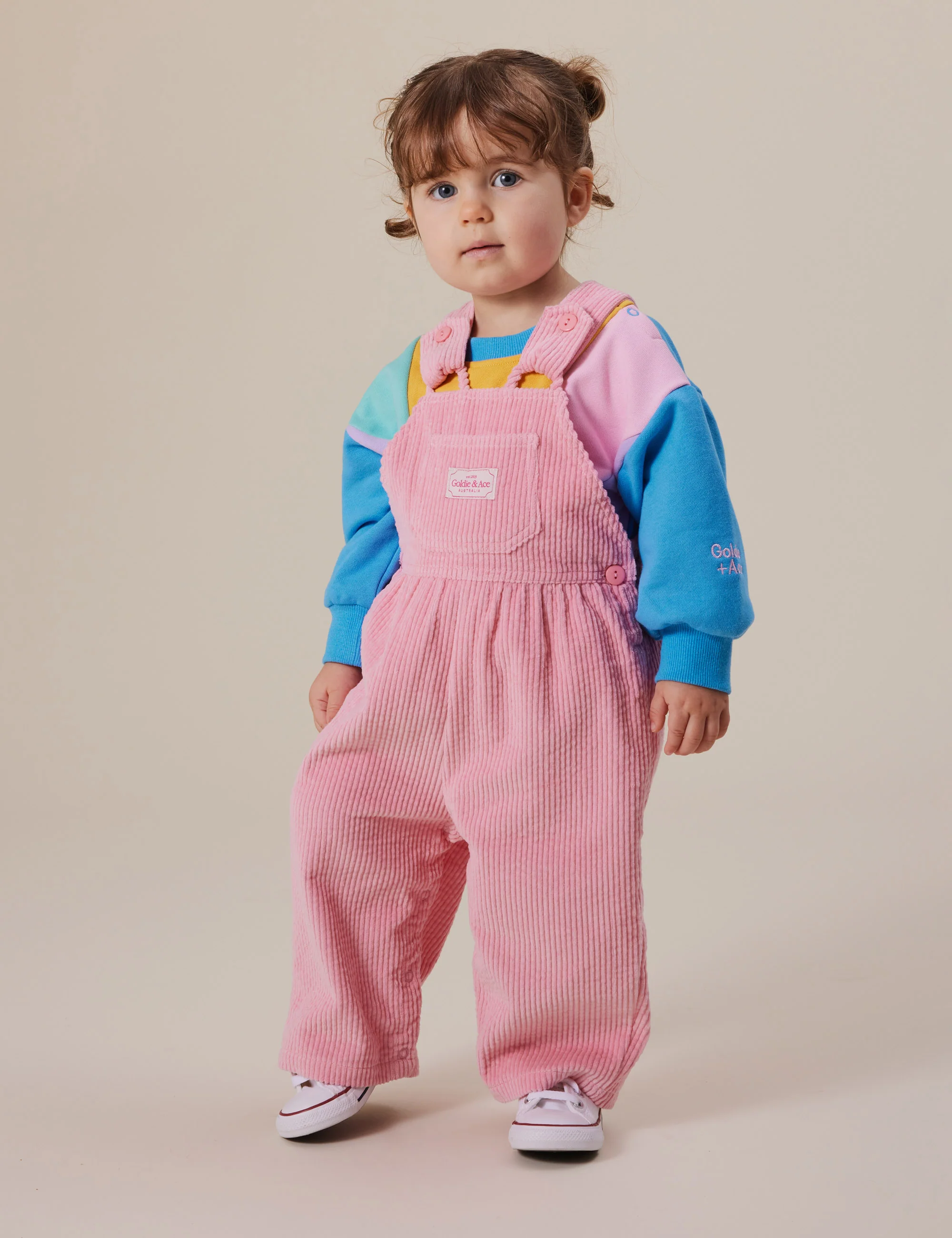 Sammy Corduroy Overalls - Sweet Pea - Image 4