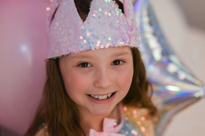 Precious Ombre Sequin Crown - Image 2