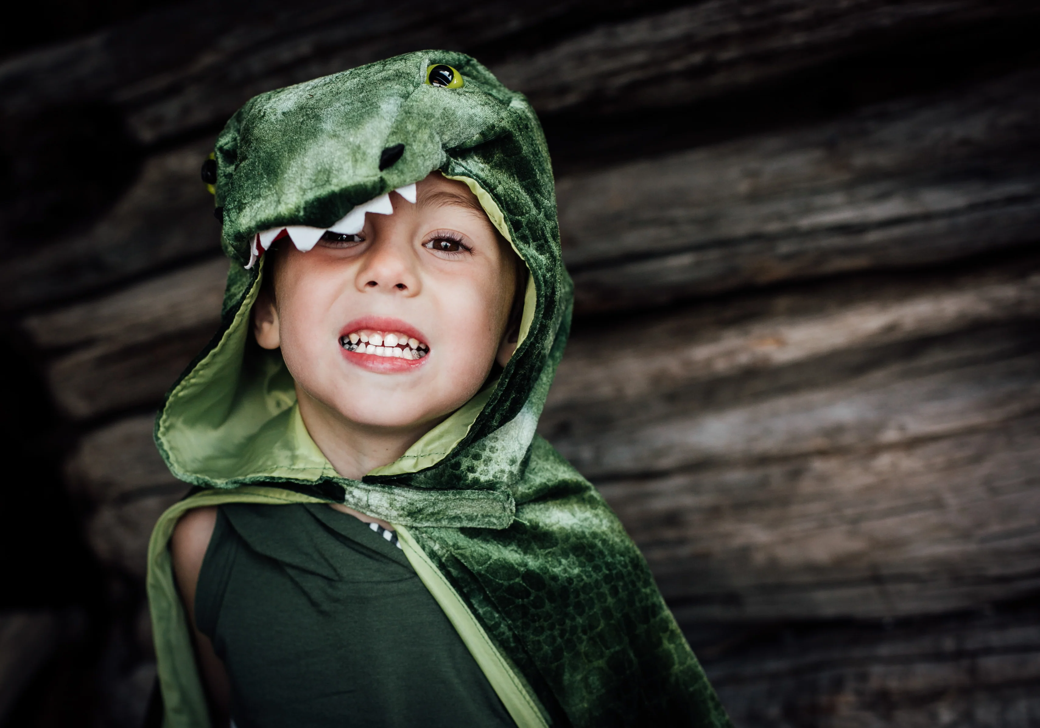 T-Rex Hooded Cape - Size 4-5 - Image 7