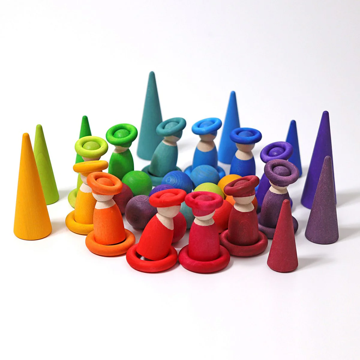 Balls Small Rainbow, set of 12 - Image 3
