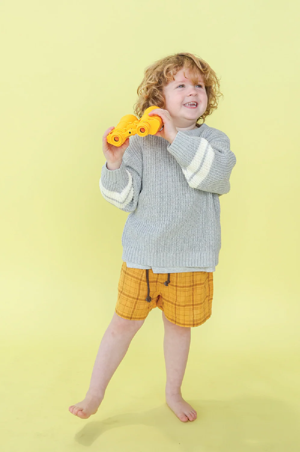 Chunky Rib Pull Over - Stone - Image 2