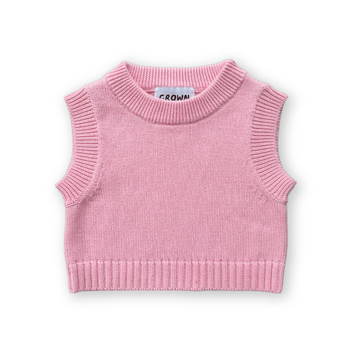 Grown Knitted Vest - Blossom