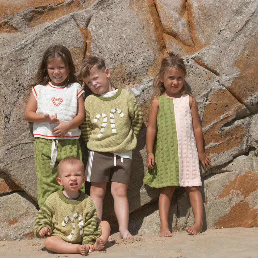 Organic Milano Knit Short - Mud - Image 2