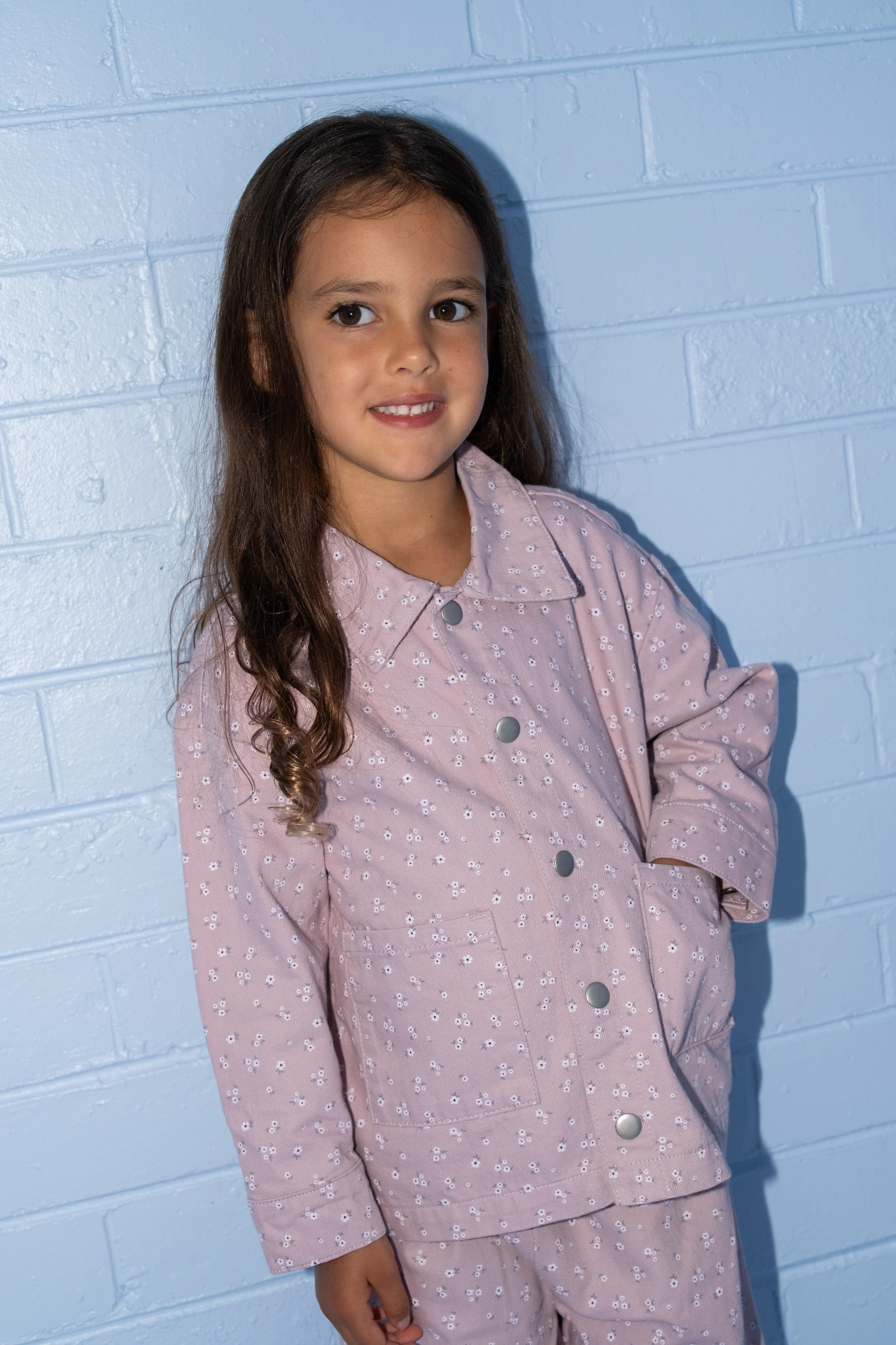 Organic Denim Shirt Jacket - Bloom - Image 2