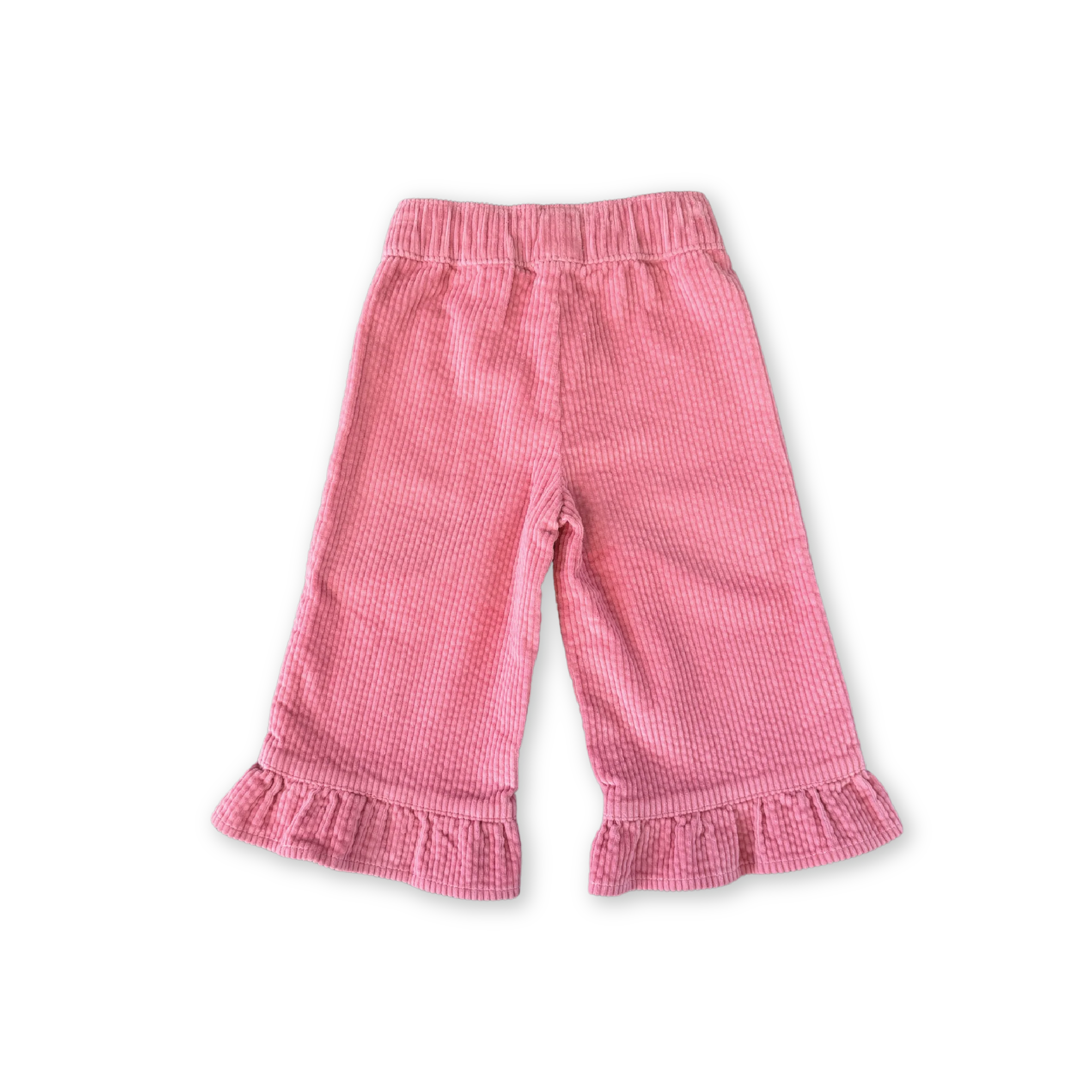 Organic Cord Frill Pant - Sorbet - Image 6