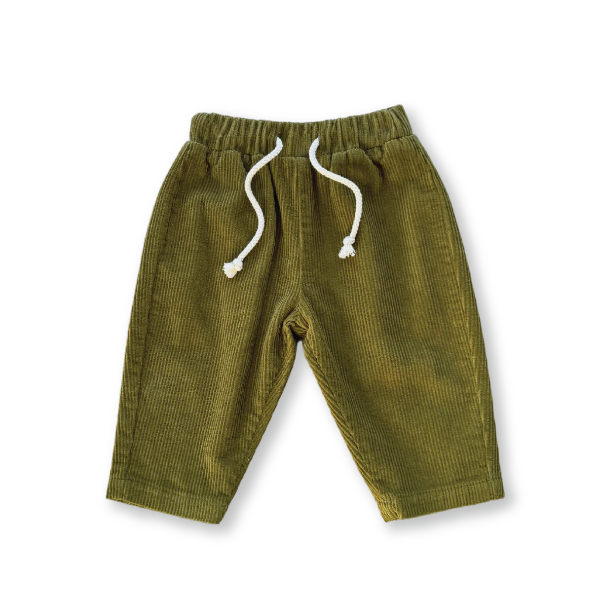 Organic Cord Pant - Herb
