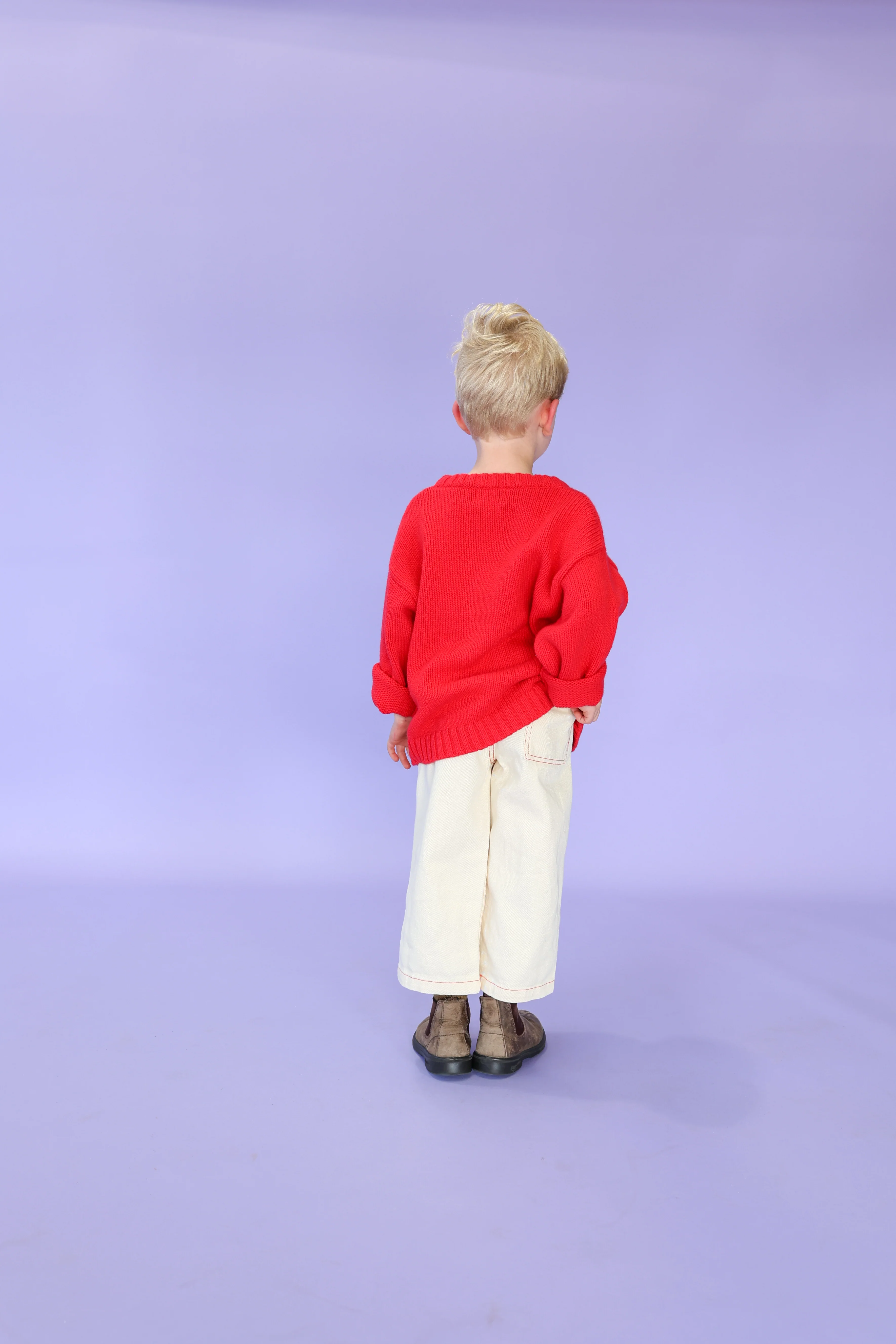 Organic Everyday Denim Pant - Milk - Image 3