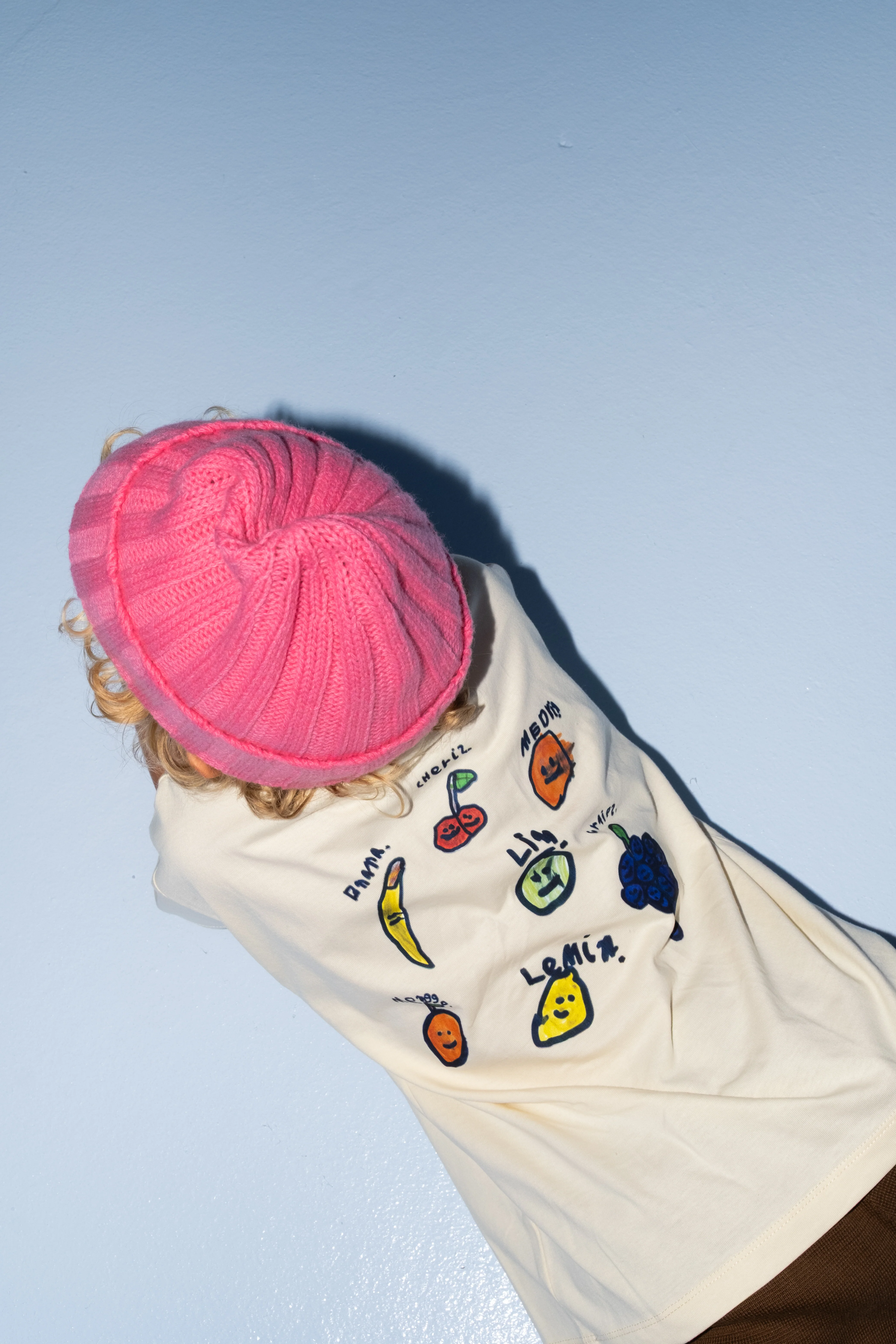 Organic Fruit Salad Tee - Milk - Image 3