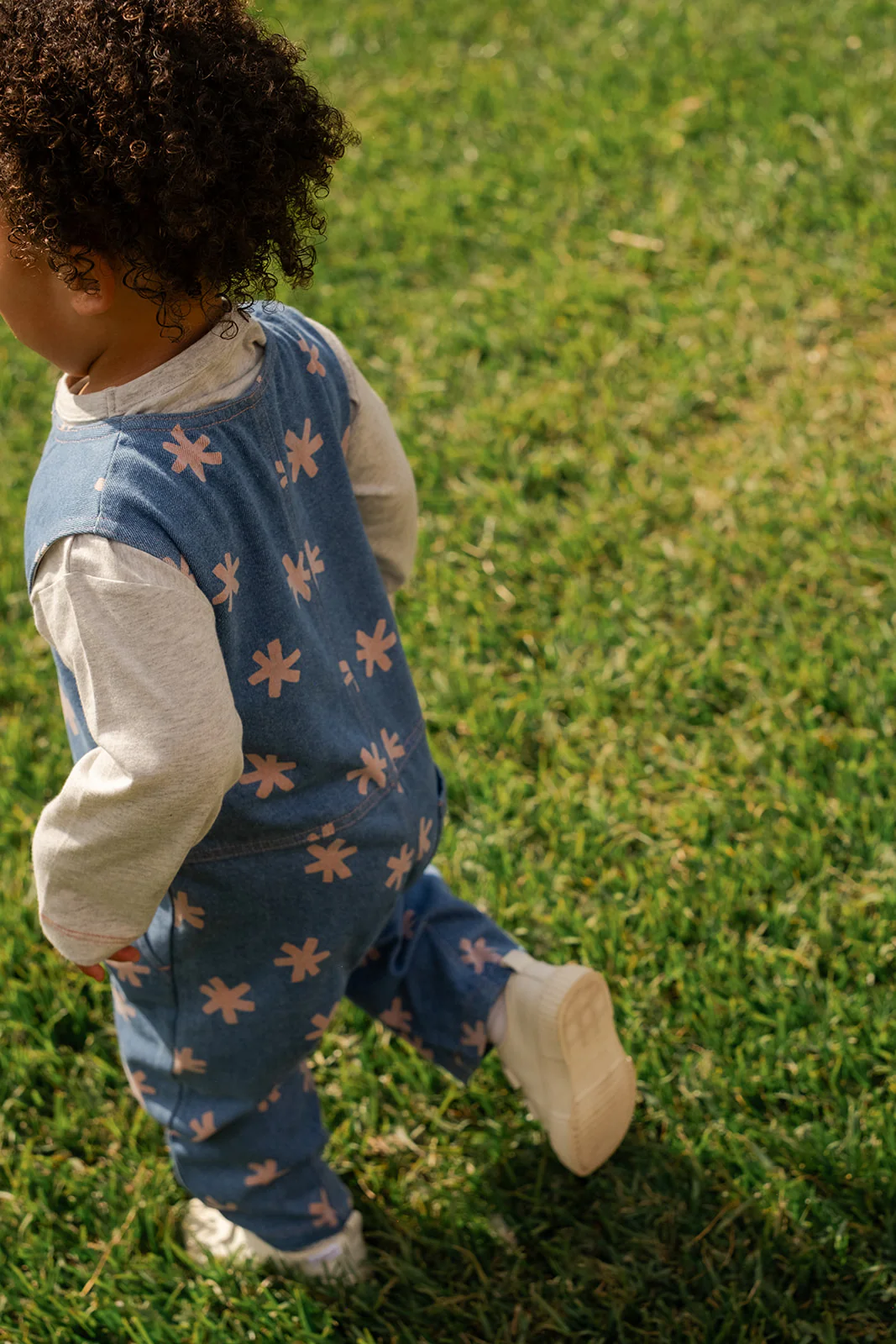 Organic Denim Jumpsuit - Starlight - Image 3