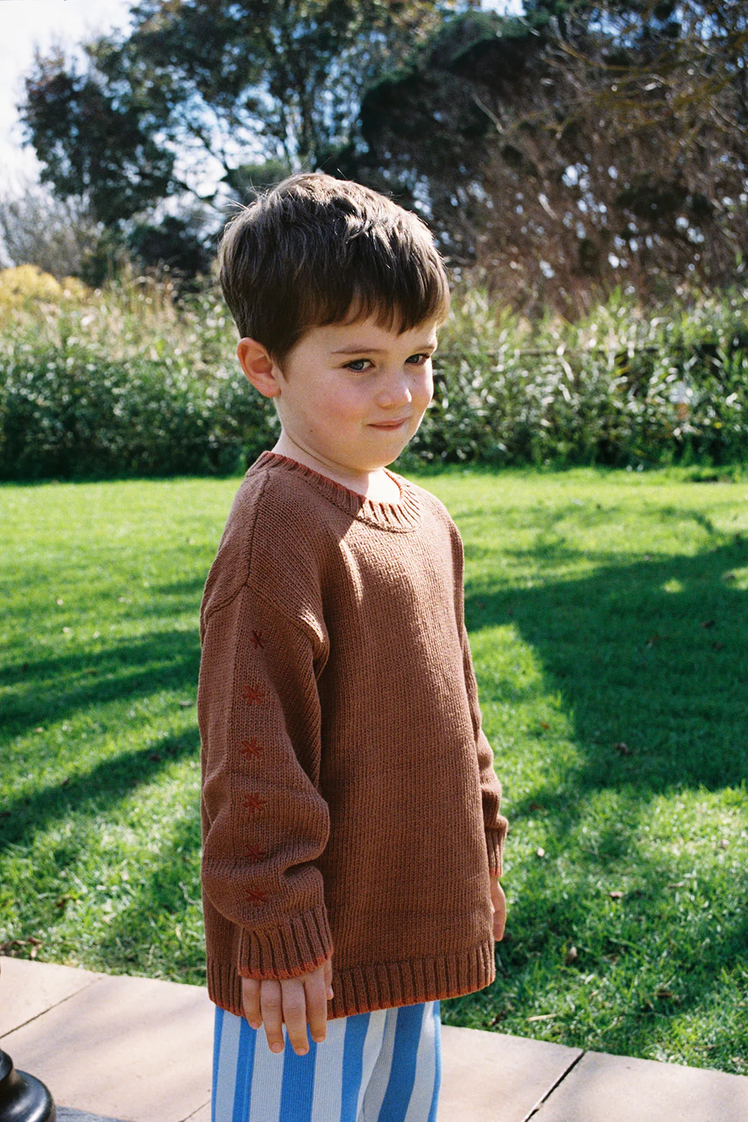 Organic Starlight Knit Pull Over - Earth - Image 2