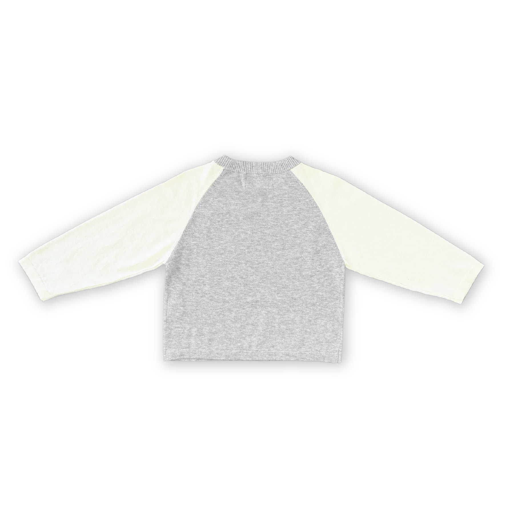 Raglan Long Sleeve Tee - Grey Marle - Image 5