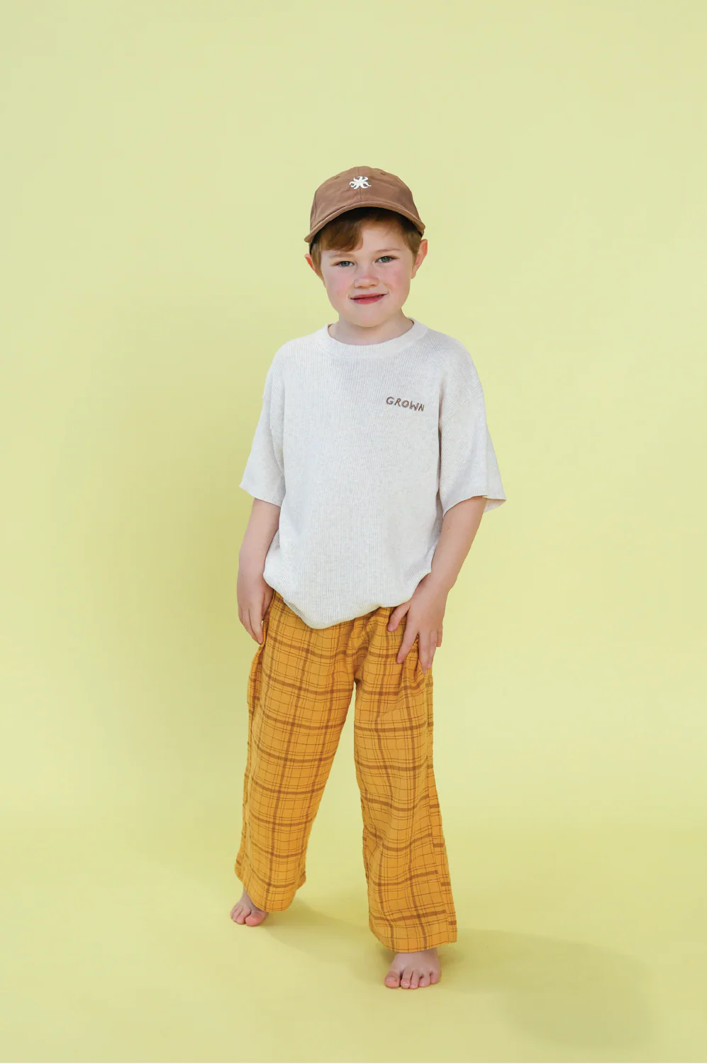 Ribbed Knitted Logo Tee - Image 2