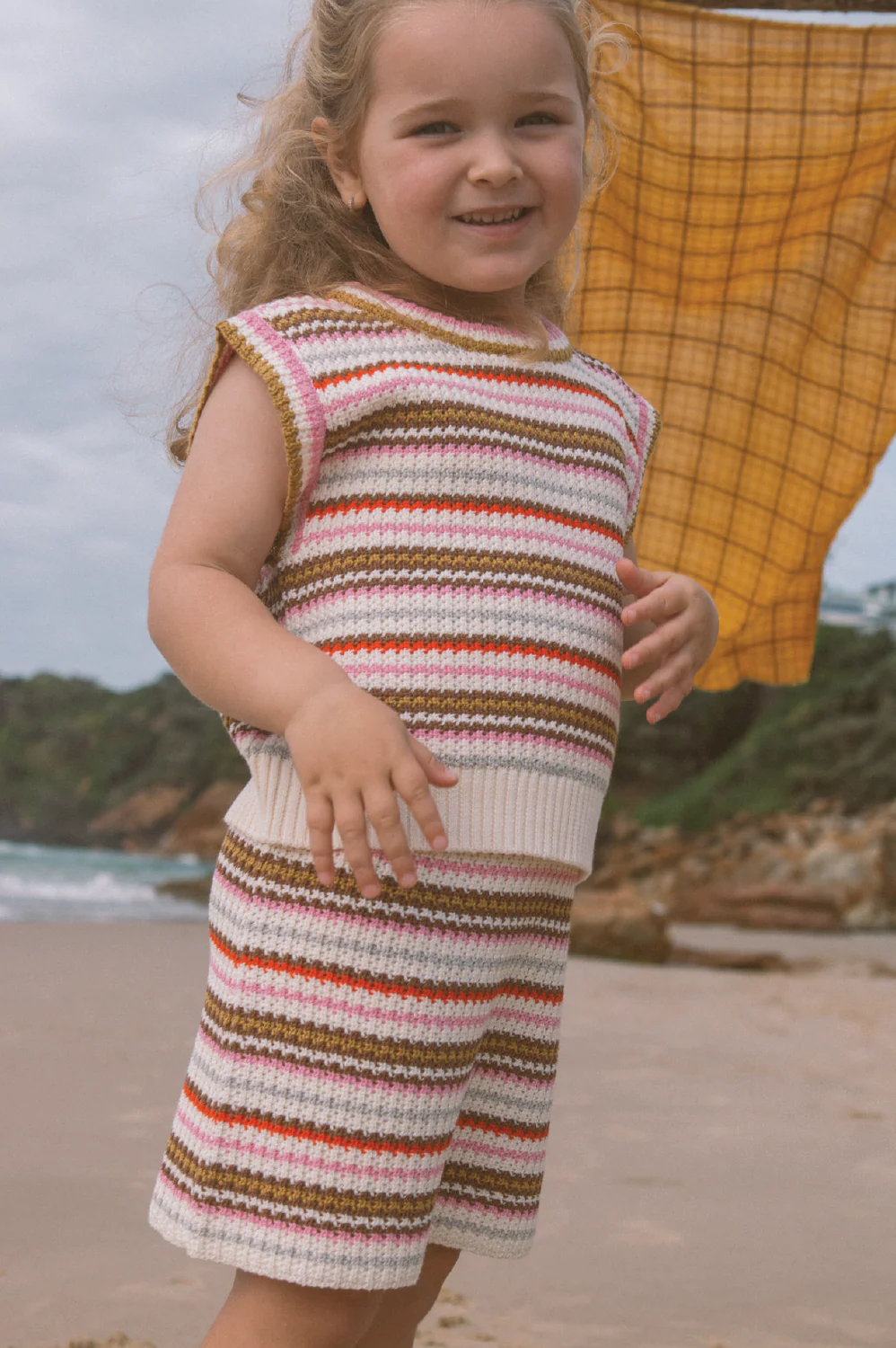 Sunshine Stripe Knit Top - Image 2