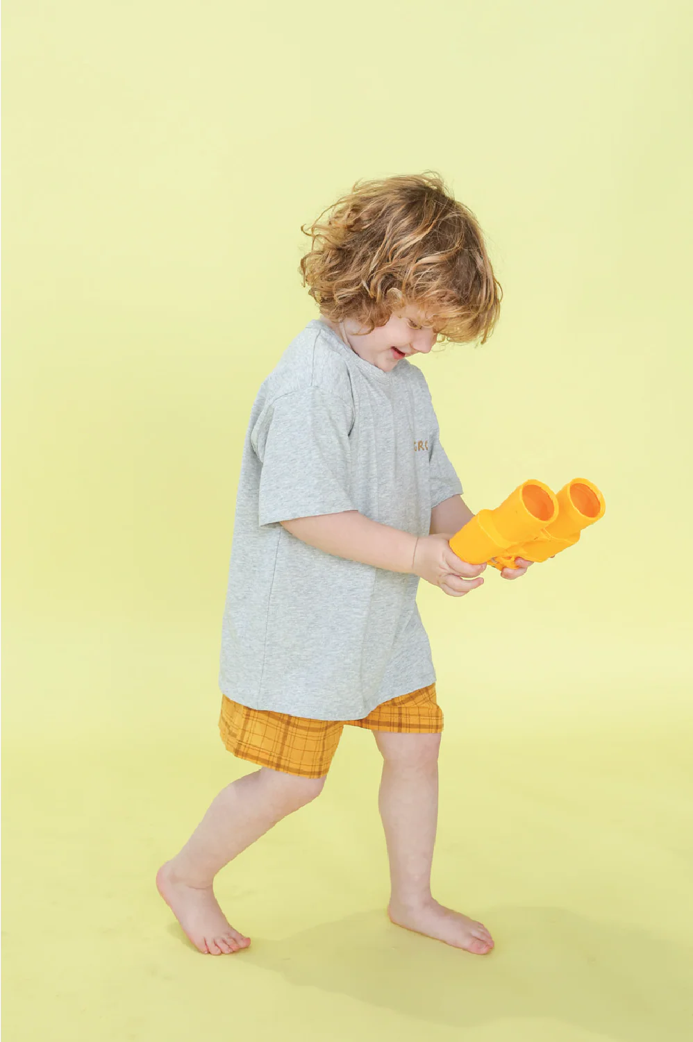 Sunshine Tee - Grey Marle - Image 5