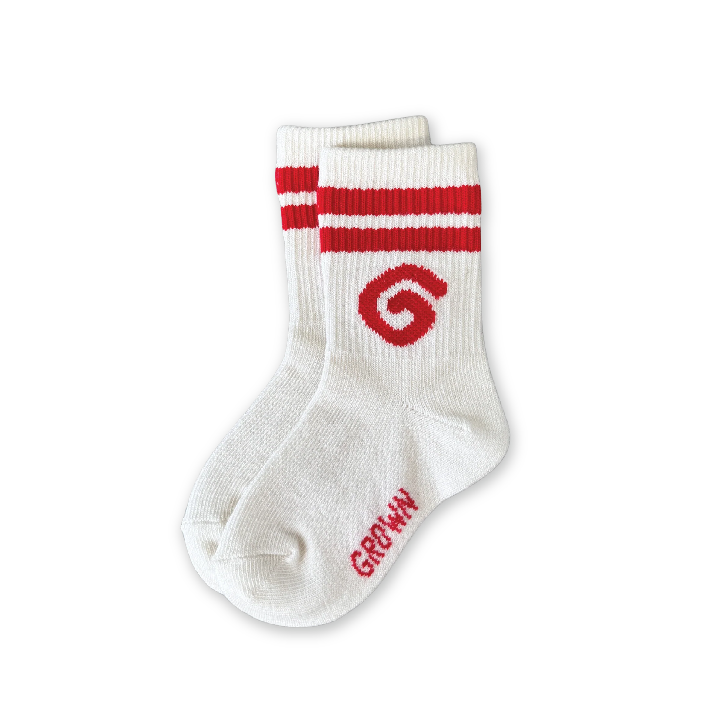 Cotton Swirl Socks - Milk