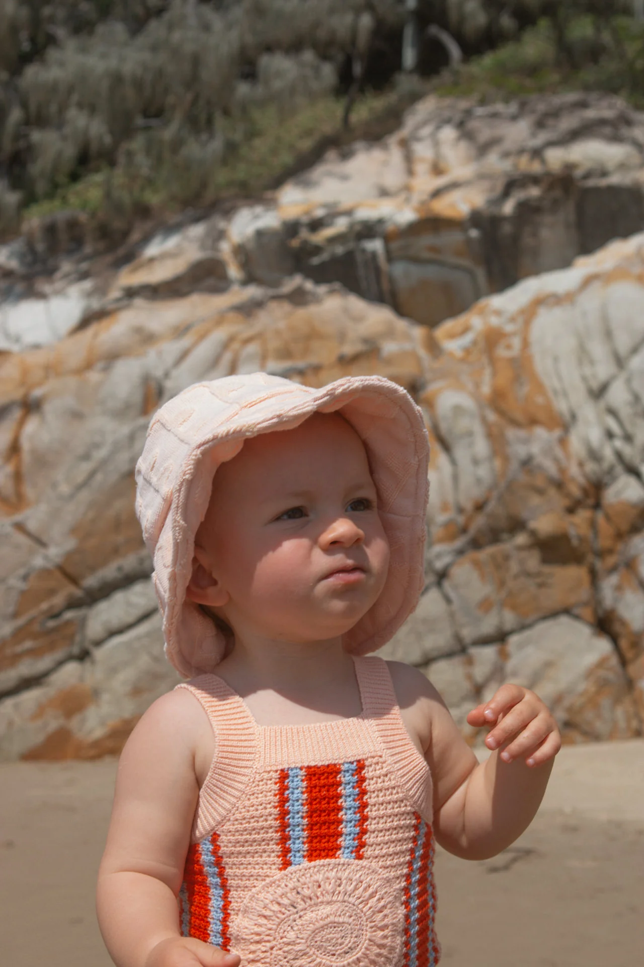 Organic Island Stripe Shell Singletsuit - Image 5
