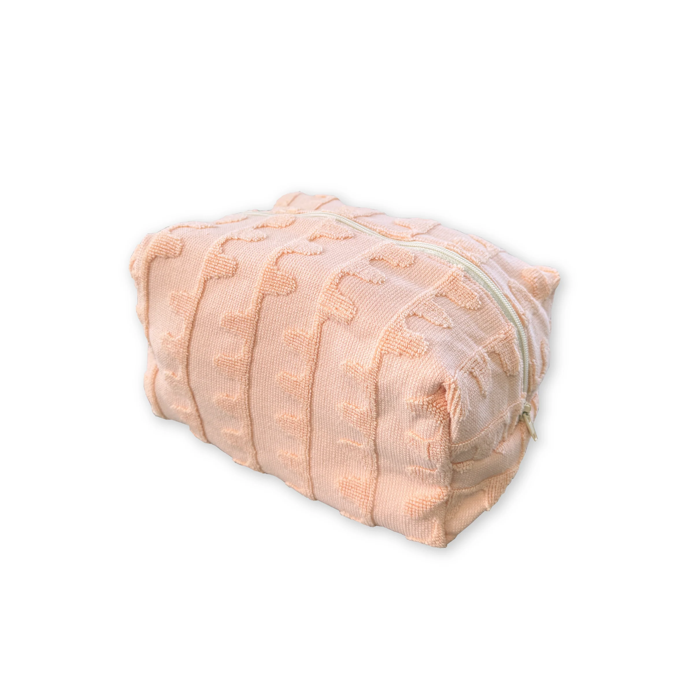 Terry Towelling Flow Pouch - Peachy