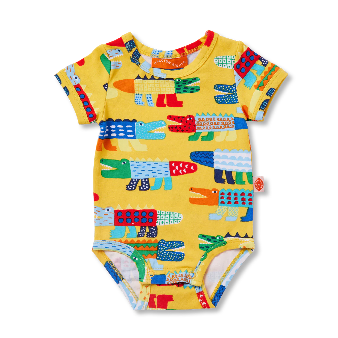 Halcyon Nights Chomp Chomp Short Sleeve Bodysuit