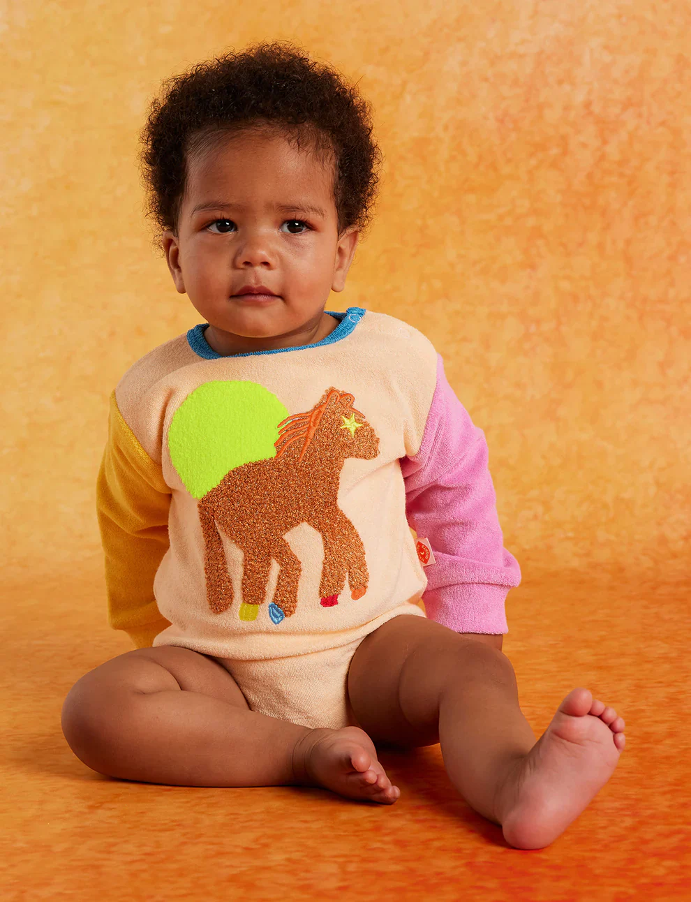 Giddy Up Terry Long Sleeve Bodysuit - Image 3