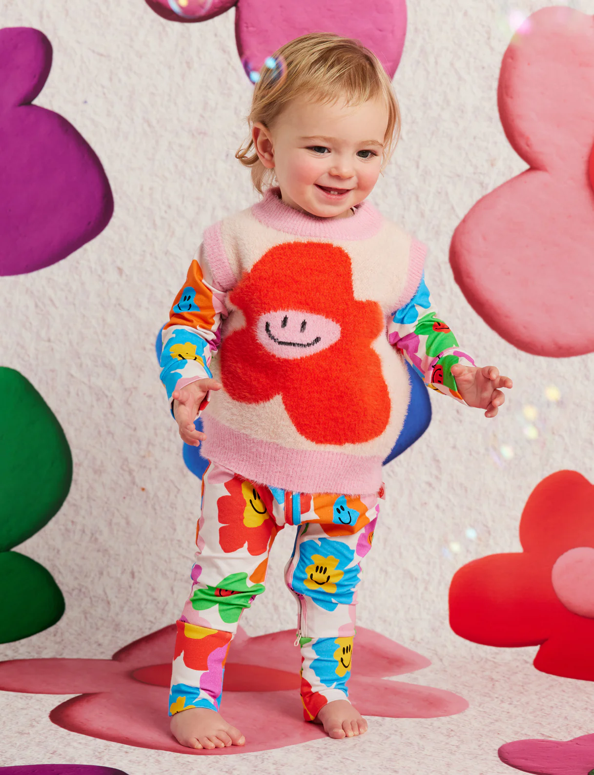 Hej Blomma! Knit Vest - Image 2