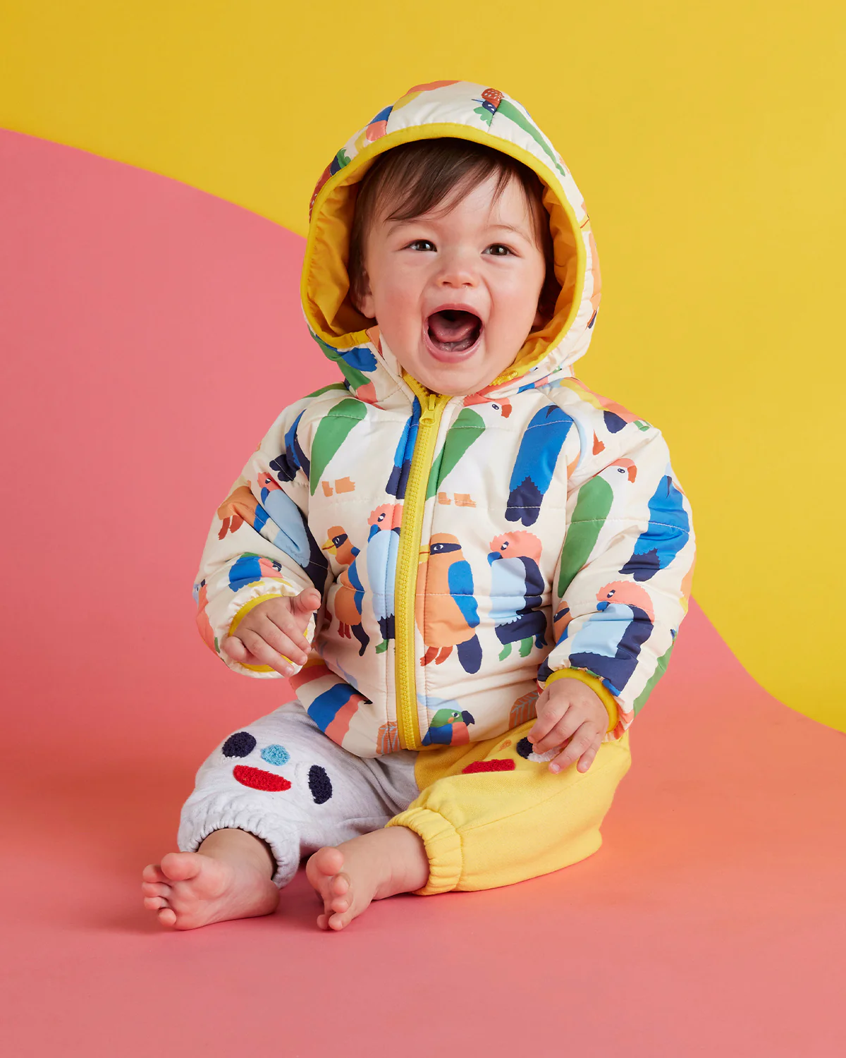 Kids Puffer Jacket - Flamin Galahs - Image 2