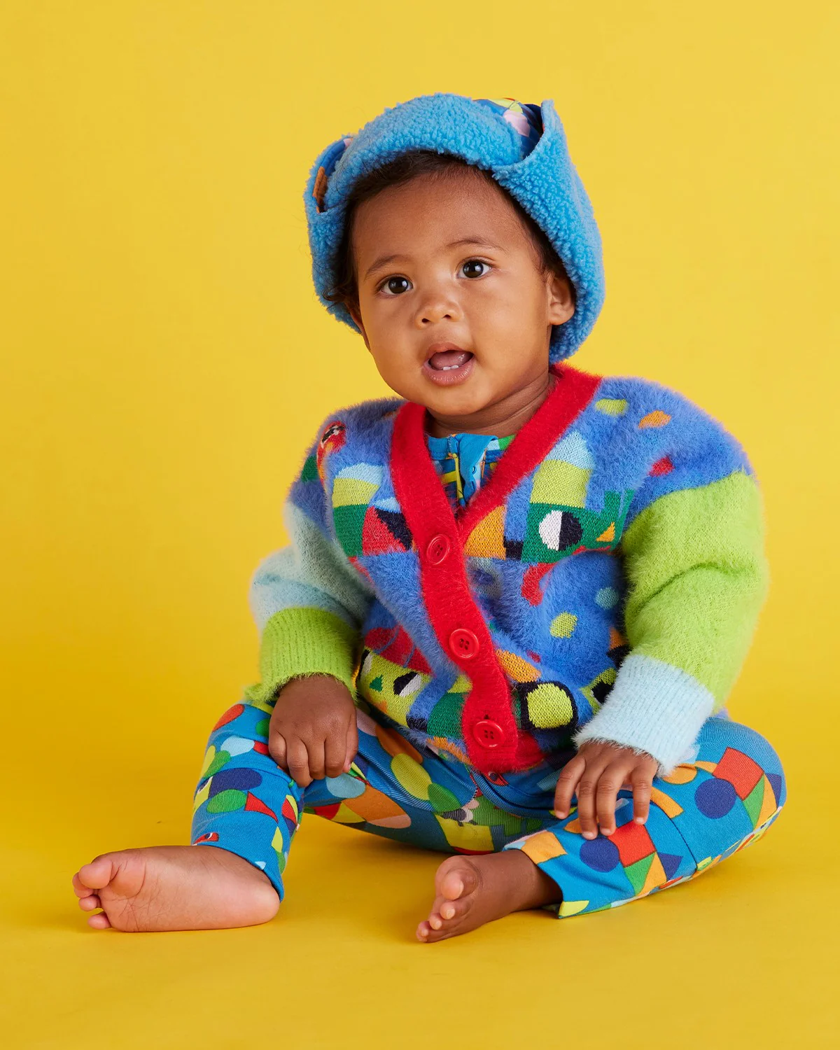 Halcyon Nights Knit Cardigan - Rainbow Express - Image 3