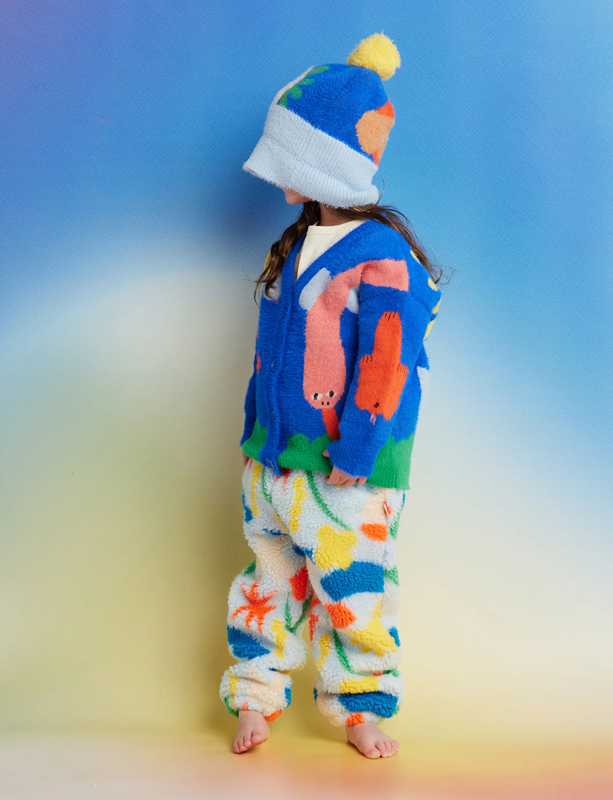 Little Billabong Knit Cardigan - Image 4