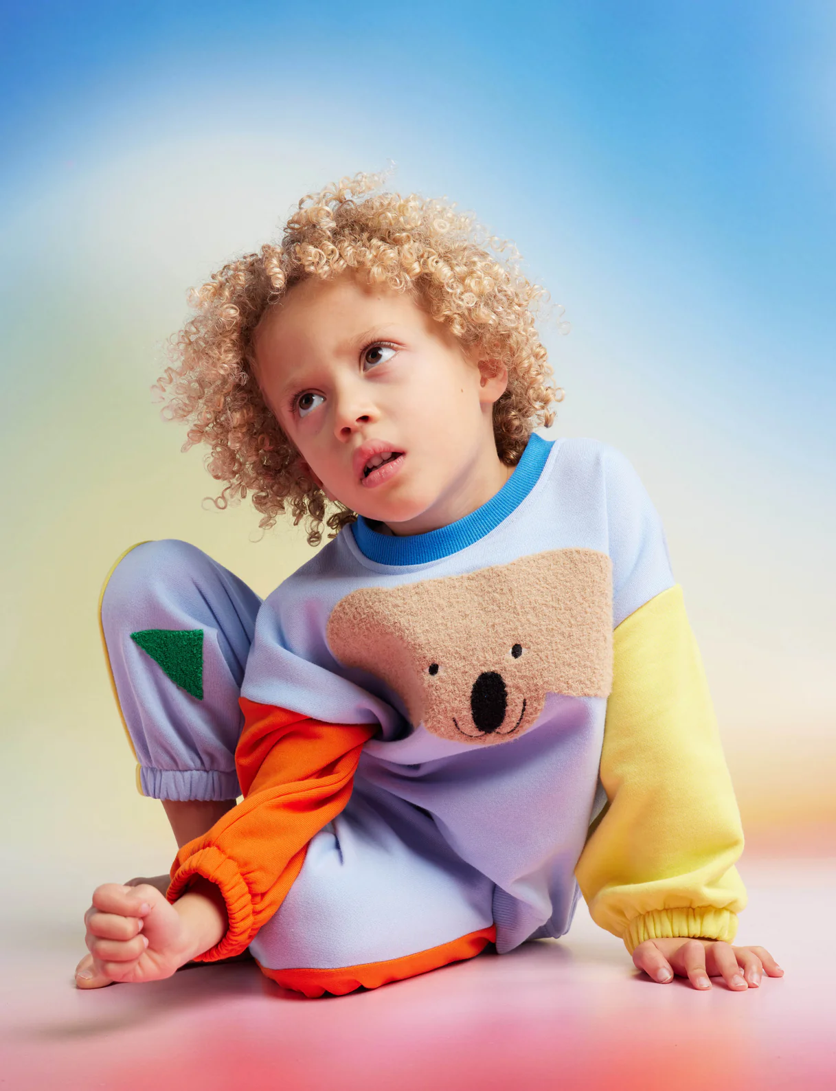 Little Billabong Light Blue Sweater - Image 4