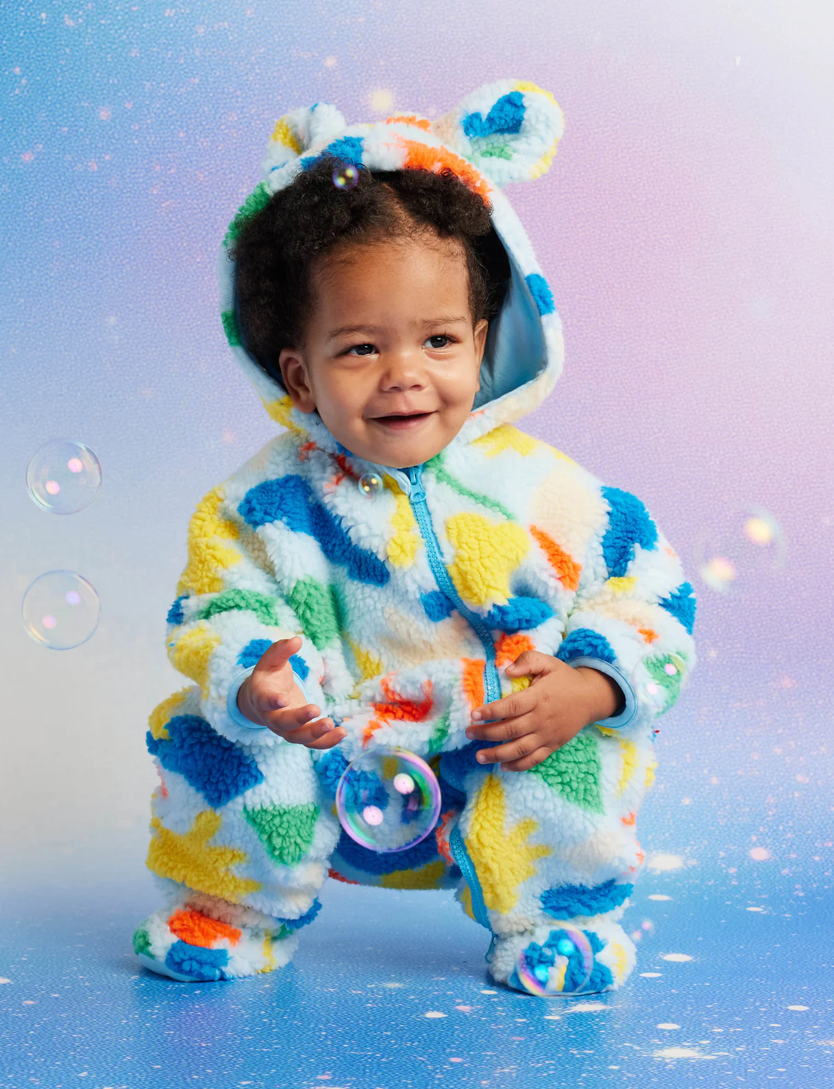 Little Billabong Sherpa Jumpsuit - Image 2