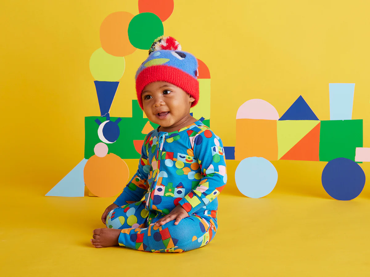 Long Sleeve Romper - Rainbow Express - Image 2