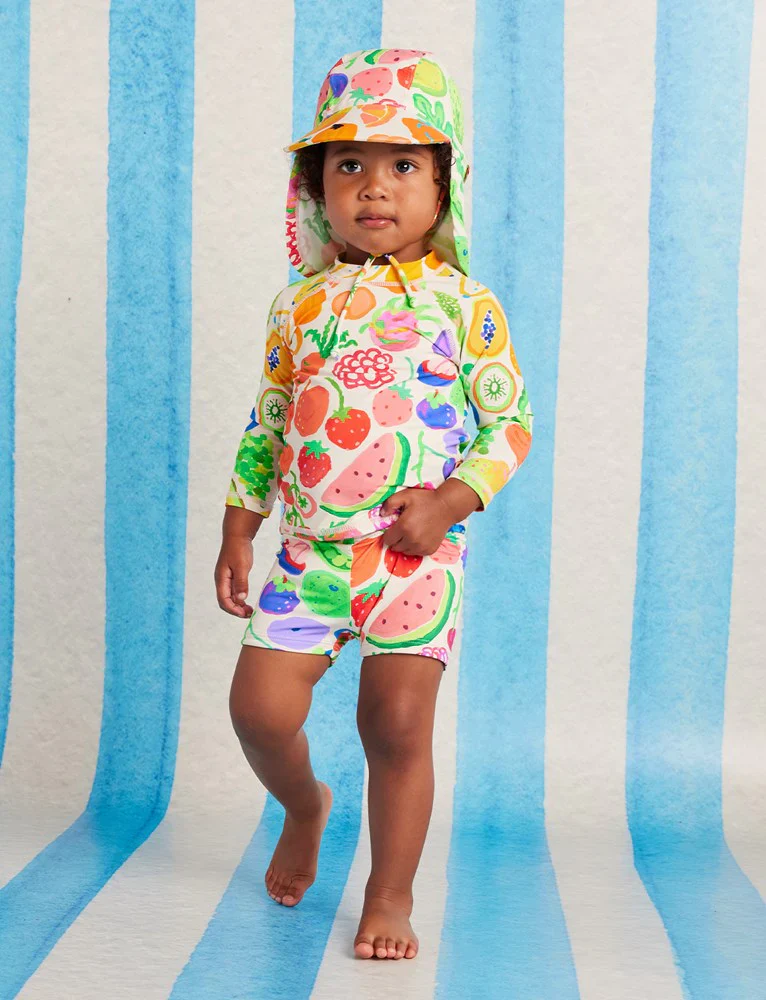 Long Sleeve Rash Vest Eat The Rainbow - Image 2