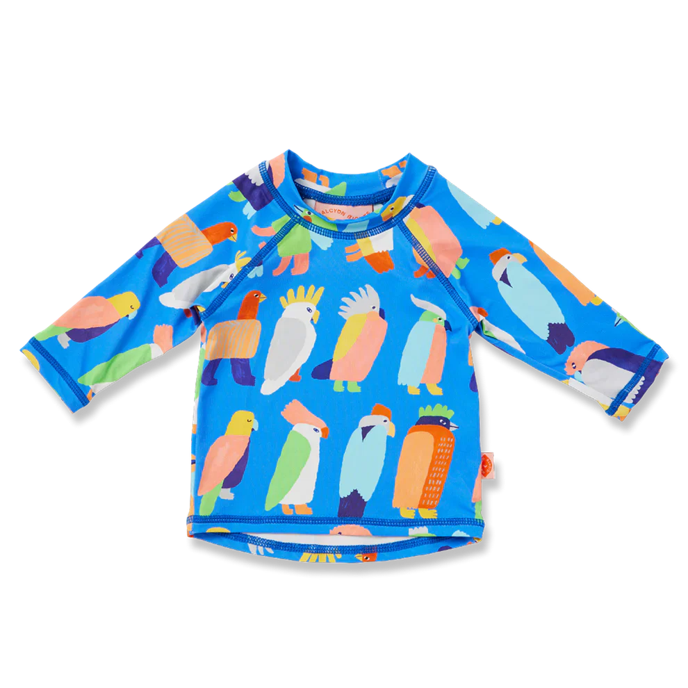 Long Sleeve Rash Vest Flamin' Galahs