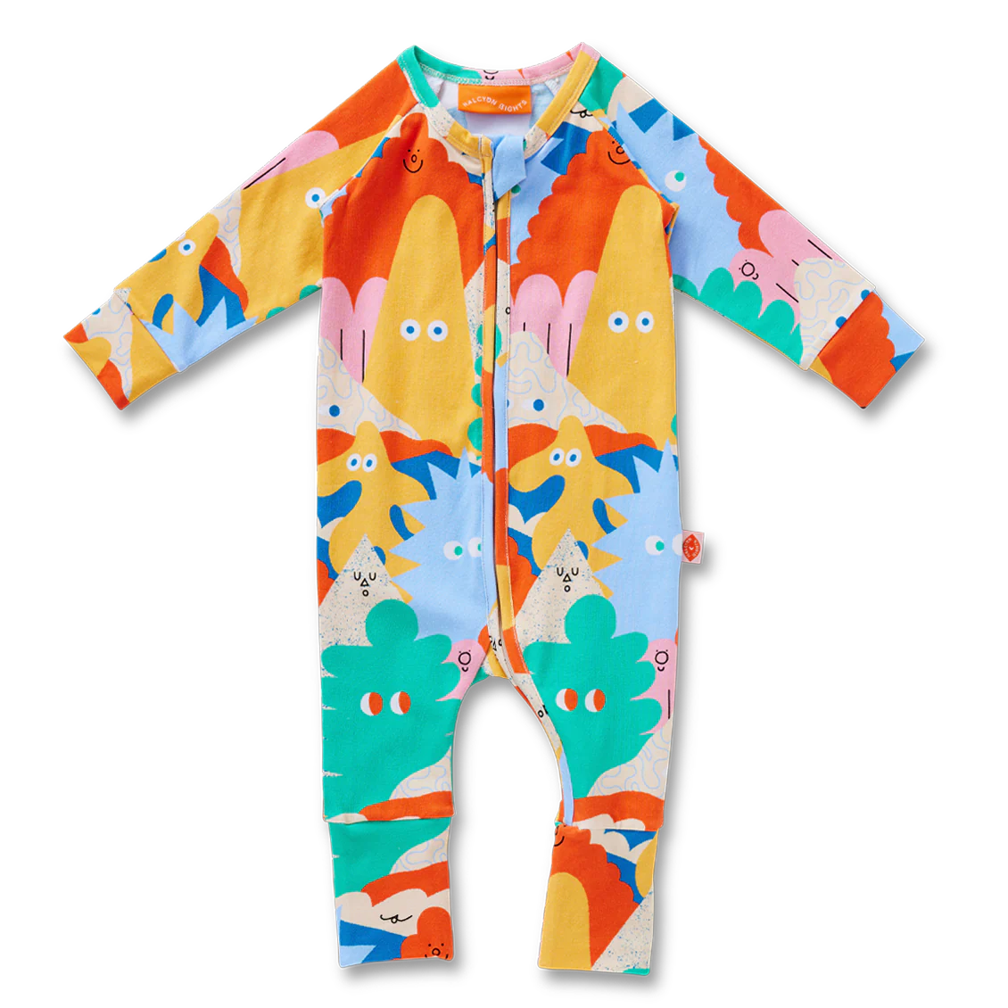 Mount Wiggly Long Sleeve Romper