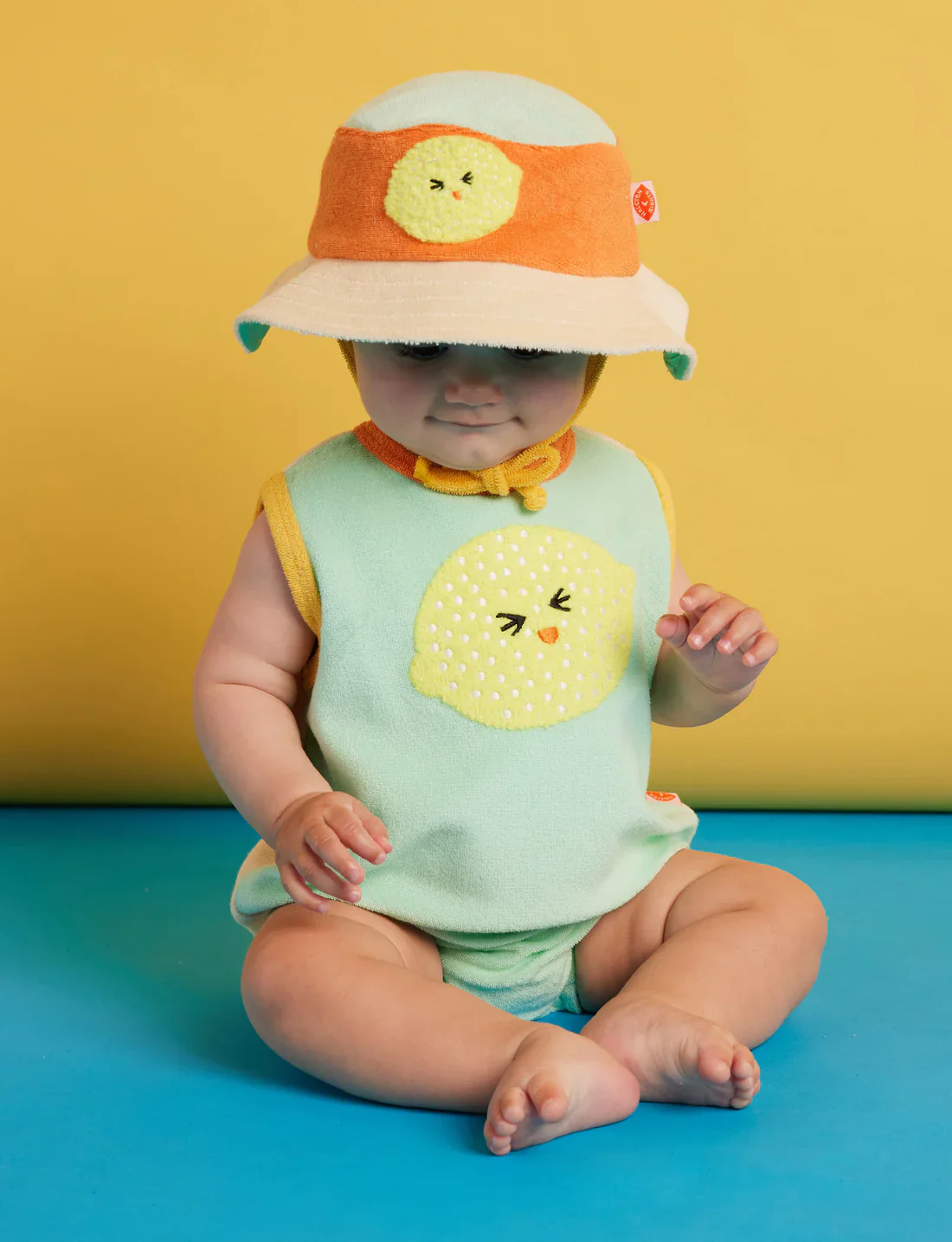 Peel Party Terry Kids Bucket Hat - Image 4