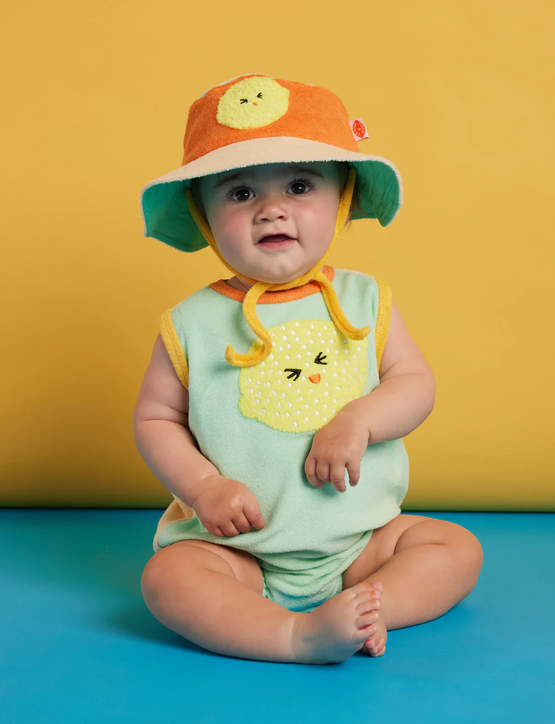 Peel Party Terry Kids Bucket Hat - Image 5