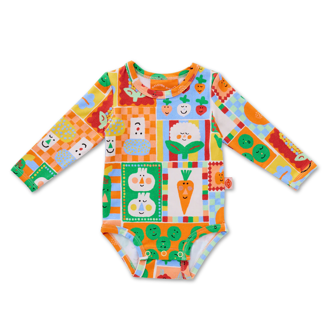 Pocket Patch Long Sleeve Bodysuit