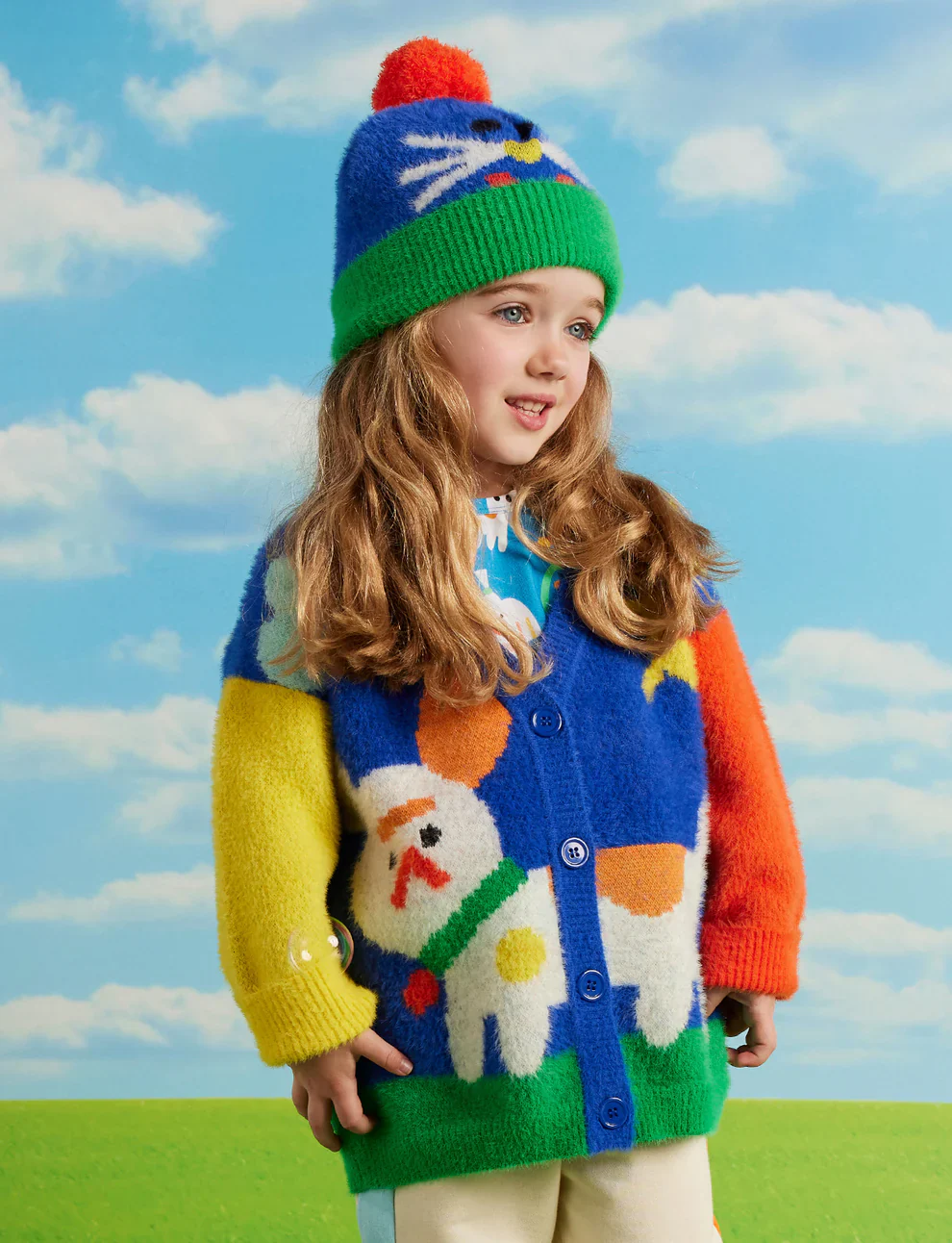 Puppy Park Knit Cardigan - Image 2