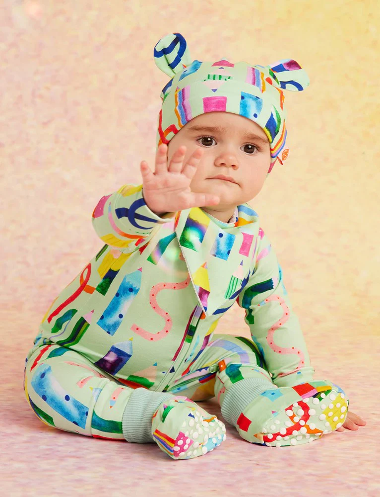 Scribble Squad Long Sleeve Romper - Image 2