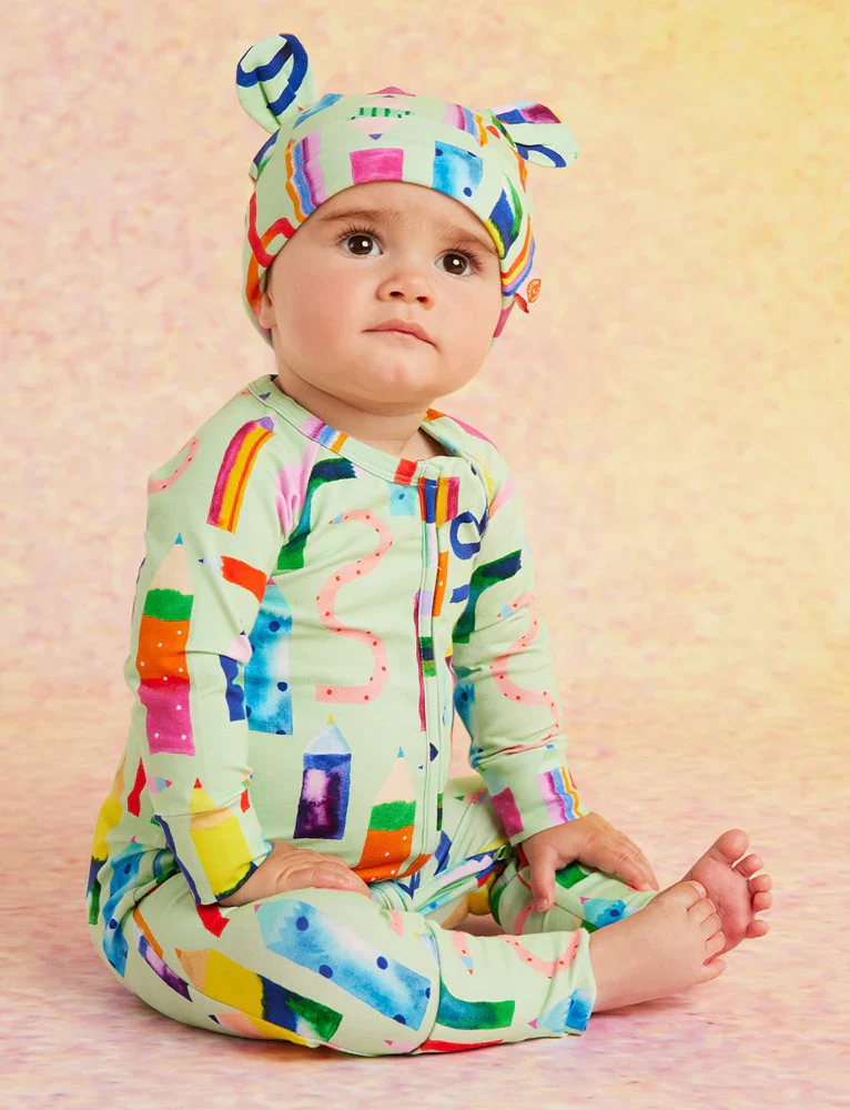 Scribble Squad Long Sleeve Romper - Image 3
