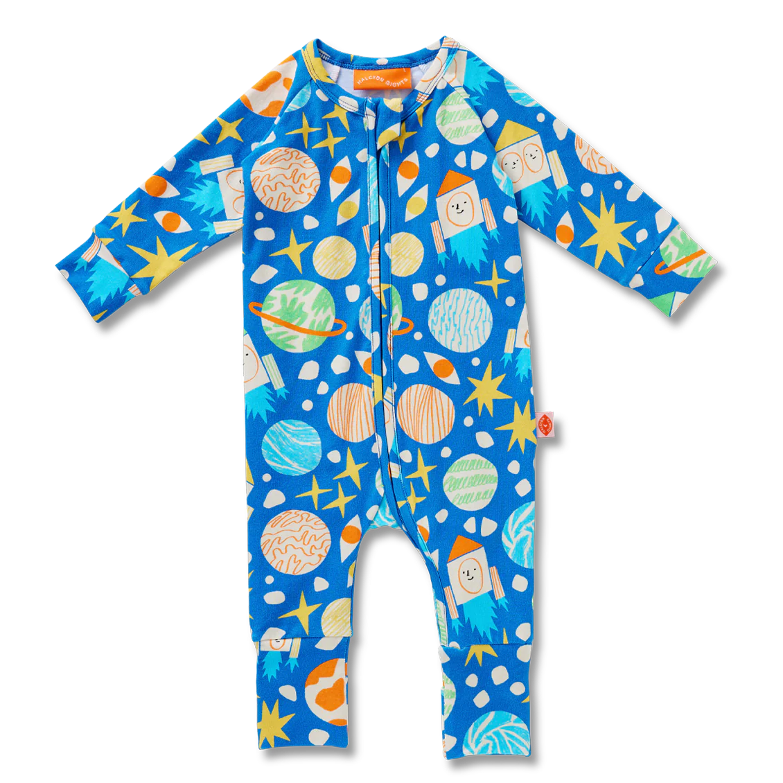See You In Space Long Sleeve Romper