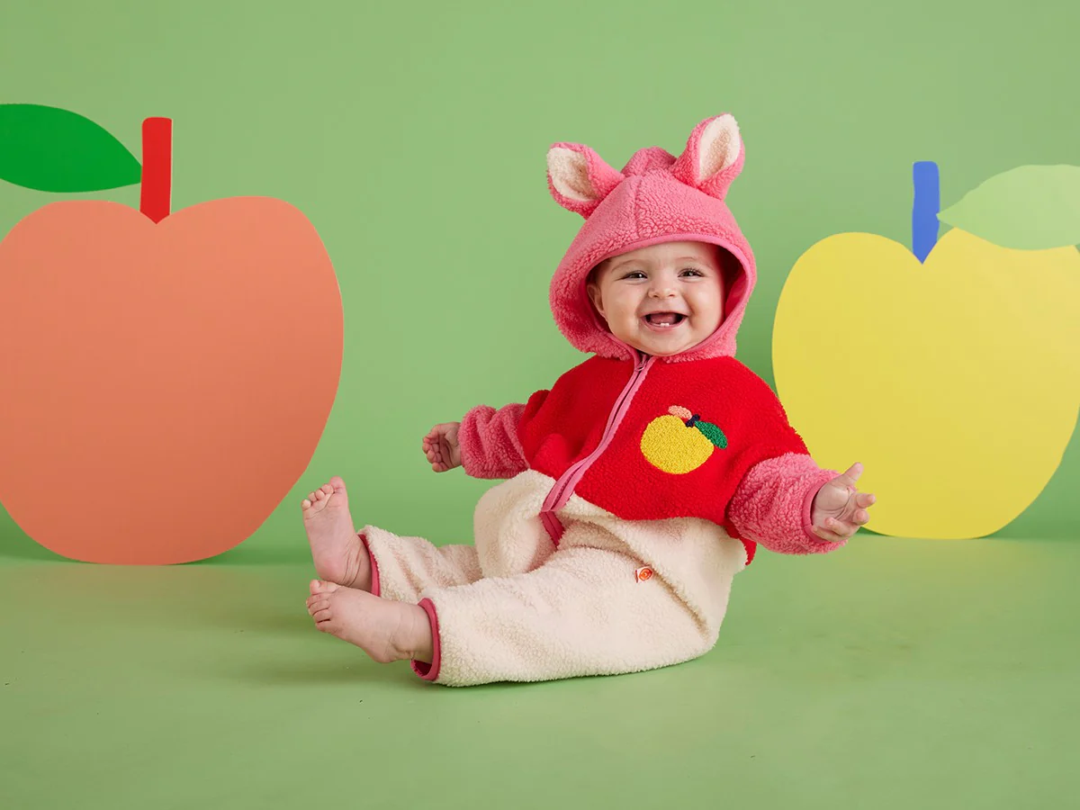 Sherpa Roosuit - A Is For Apple Baby - Image 2