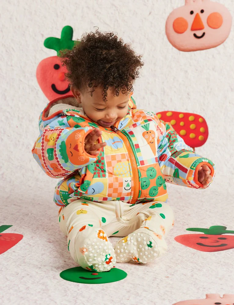 Teeny Tiny Veg Baby Booties - Image 2